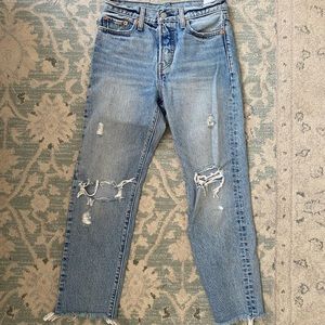 Levi’s wedgie jeans